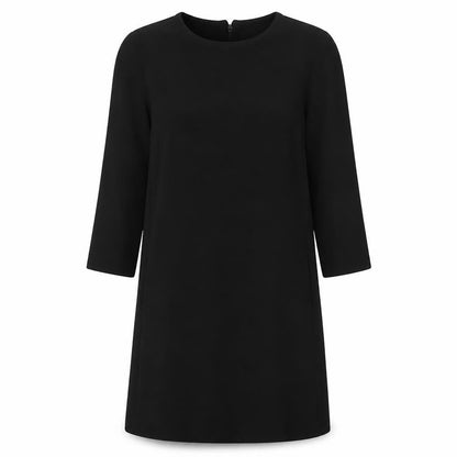 Basic Women's Black Shift Dress Size S
