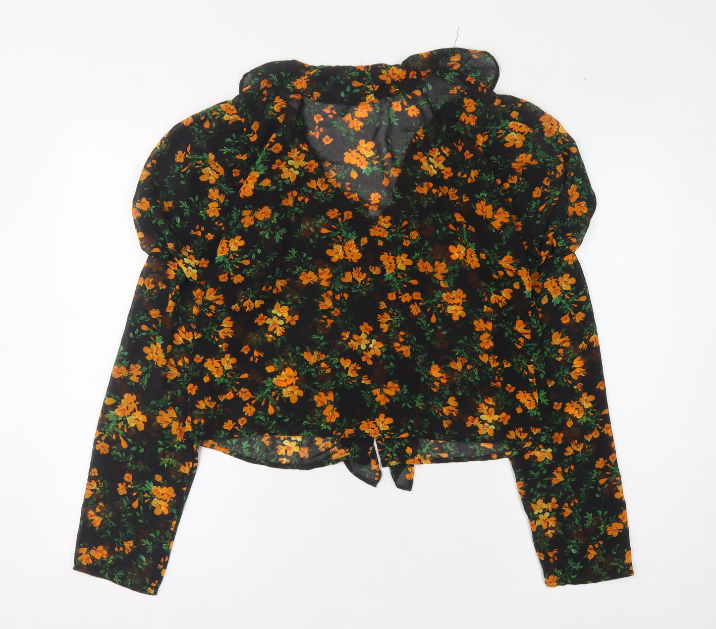 Nasty Gal Women's Multicoloured Floral Blouse Size 12