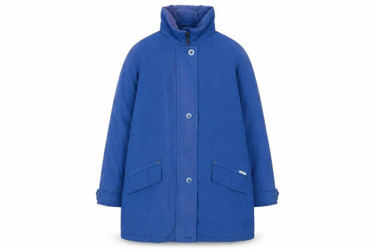 Womens UK Size M Dannimac Blue Rain Coat