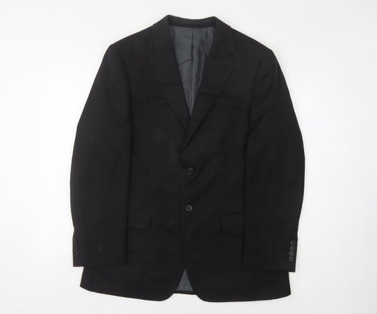 Mens UK Size 40 Marks and Spencer Regular Black Suit Jacket