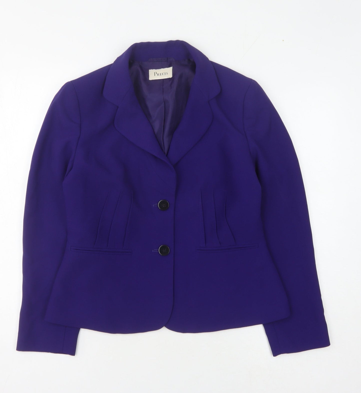 Precis Women's Purple Blazer, Size 10, Business-Ready