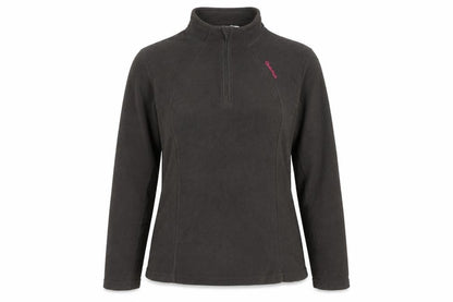Womens UK Size 12 Quechua Grey Full Zip Sweatshirt