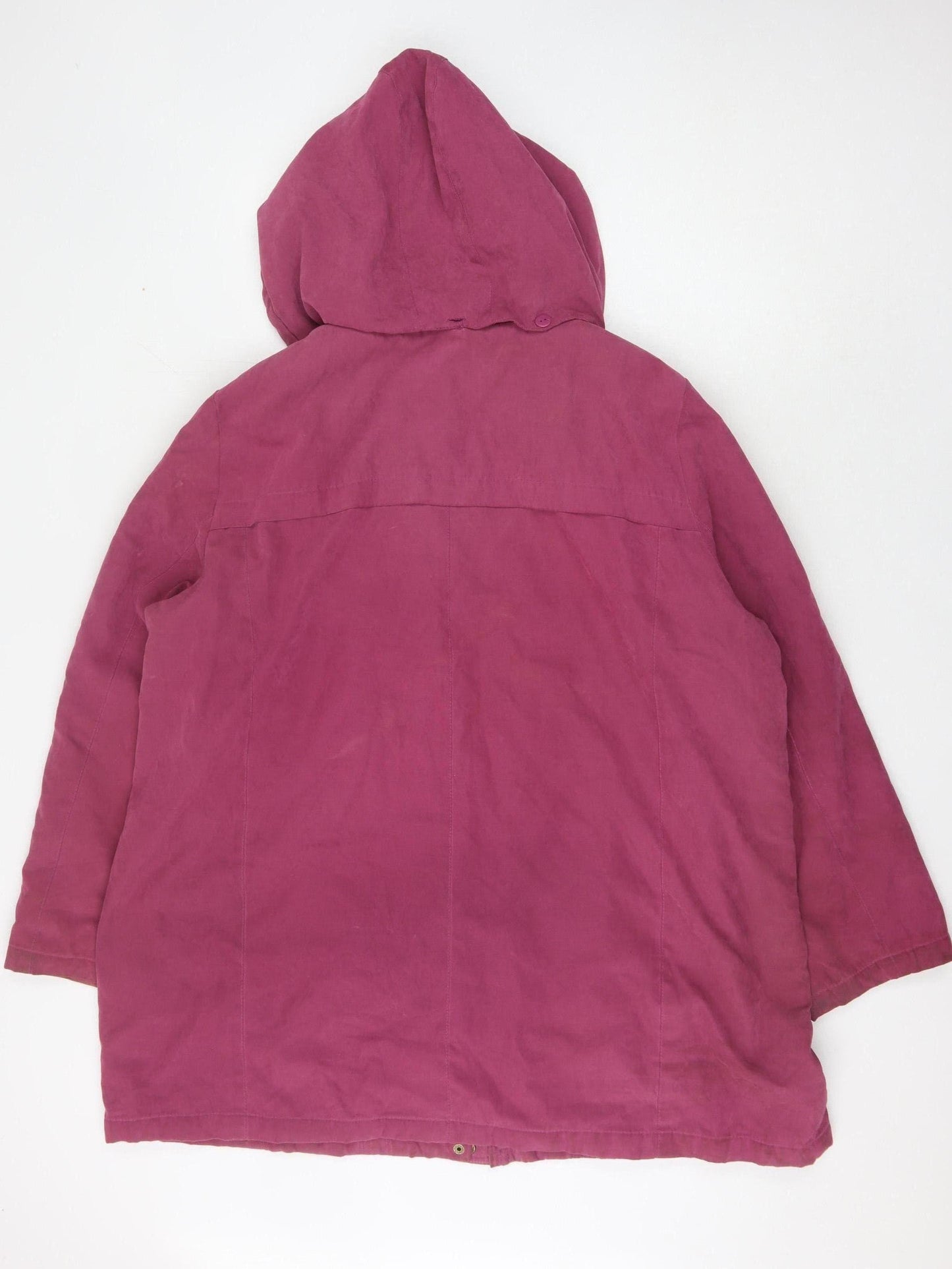 Womens UK Size XL Bm Collection Pink Parka Coat