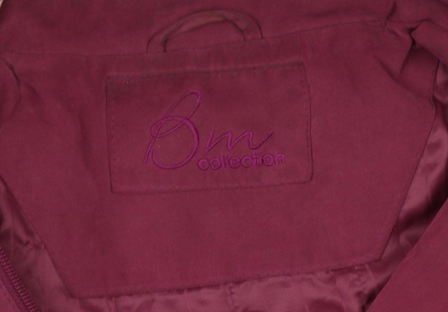 Womens UK Size XL Bm Collection Pink Parka Coat