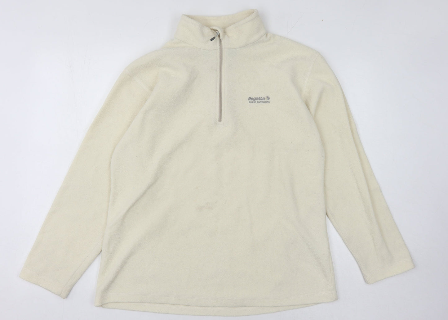 Regatta Women's Ivory Fleece Pullover Sweatshirt Size 16