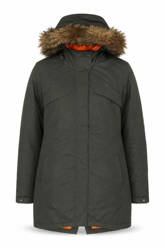 Womens UK Size 8 Mountain Warehouse Green Parka Coat