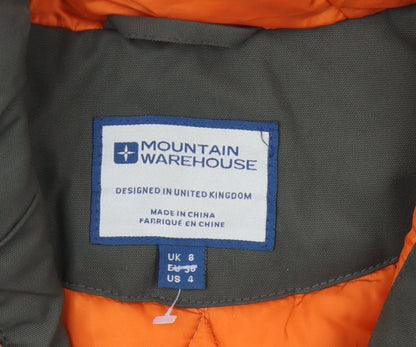 Mountain Warehouse Women's Green Parka Coat Size 8