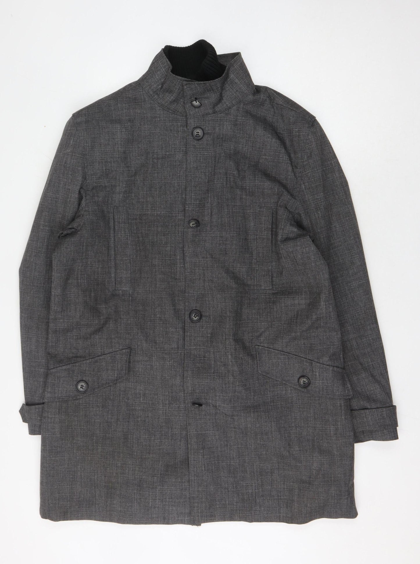 Mens UK Size L Rocha. John Rocha Grey Basic Jacket