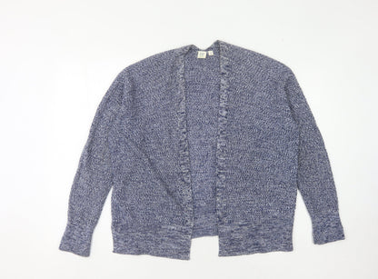 GAP Women's Blue Knit Open Front Cardigan - Size S