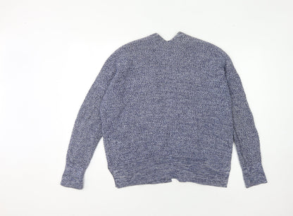 GAP Women's Blue Knit Open Front Cardigan - Size S