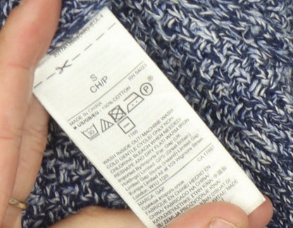 GAP Women's Blue Knit Open Front Cardigan - Size S