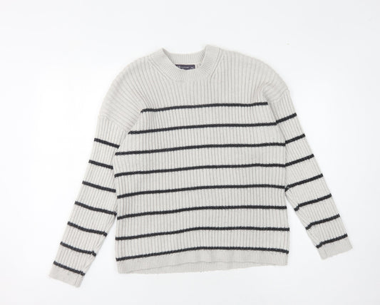 Womens UK Size L Marks and Spencer Grey Pullover Jumper