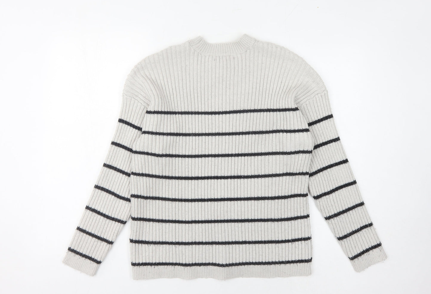 Womens UK Size L Marks and Spencer Grey Pullover Jumper