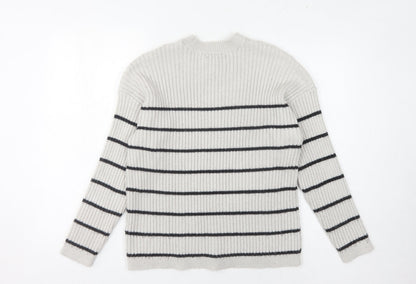 Womens UK Size L Marks and Spencer Grey Pullover Jumper