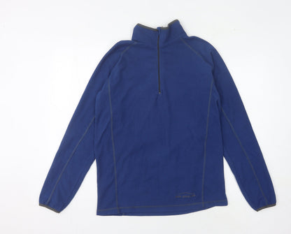 Blue Mountain Men's Blue Pullover Sweatshirt S