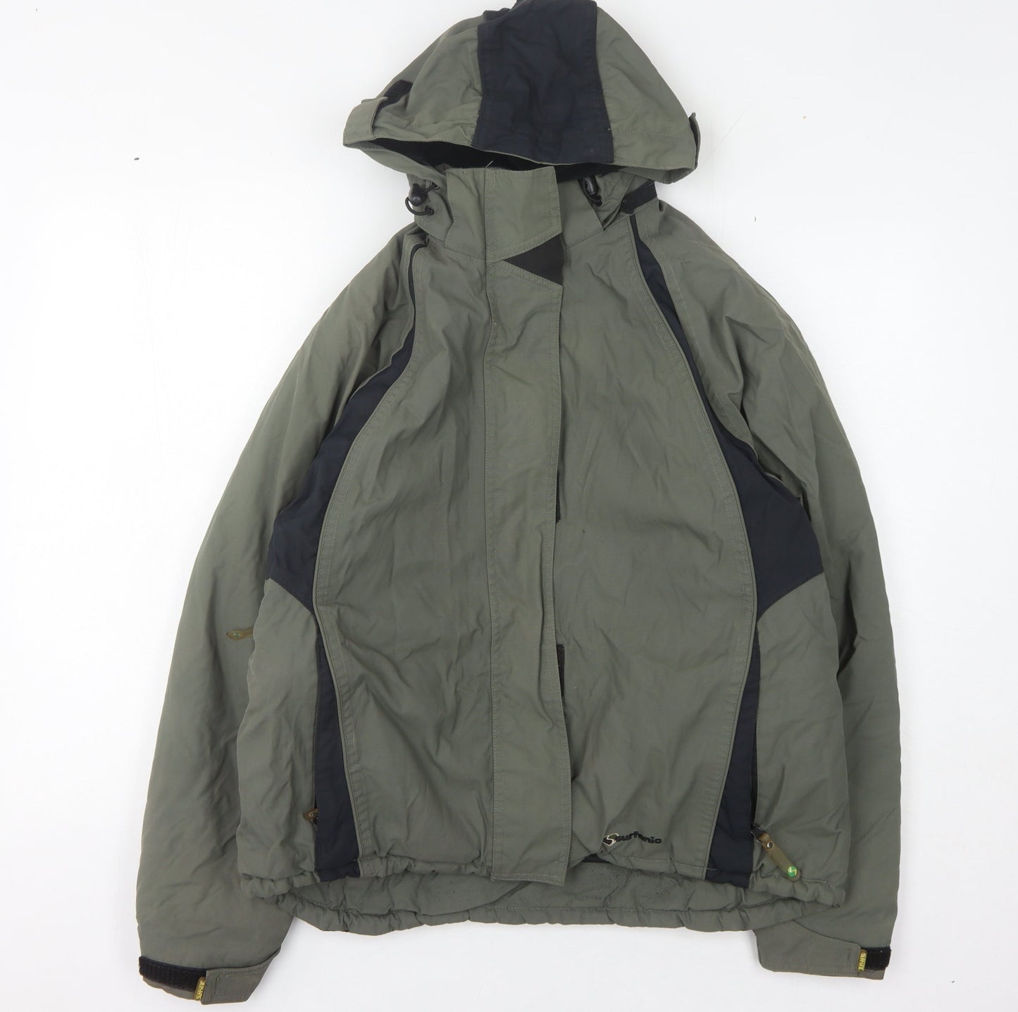 Womens UK Size 12 Surfanic Green 3-in-1 Jacket