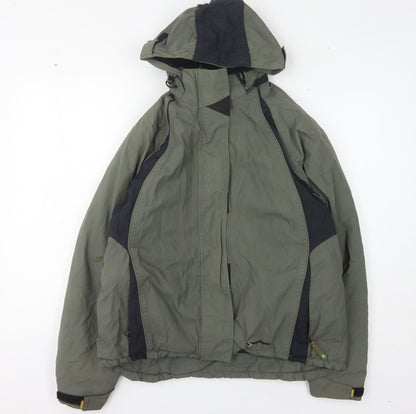 Womens UK Size 12 Surfanic Green 3-in-1 Jacket