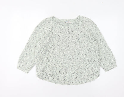 Womens UK Size 8 Marks and Spencer Grey Pullover Jumper