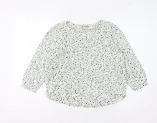 Womens UK Size 8 Marks and Spencer Grey Pullover Jumper