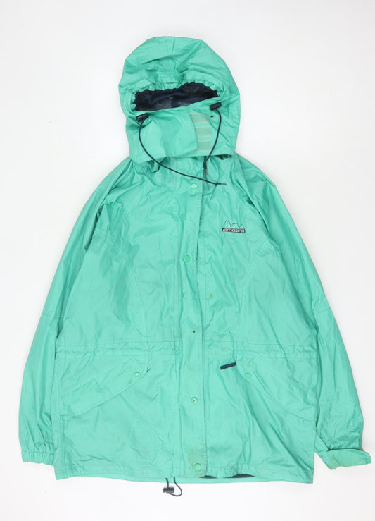 Arctic Storm Women's Green Waterproof Jacket Size 16