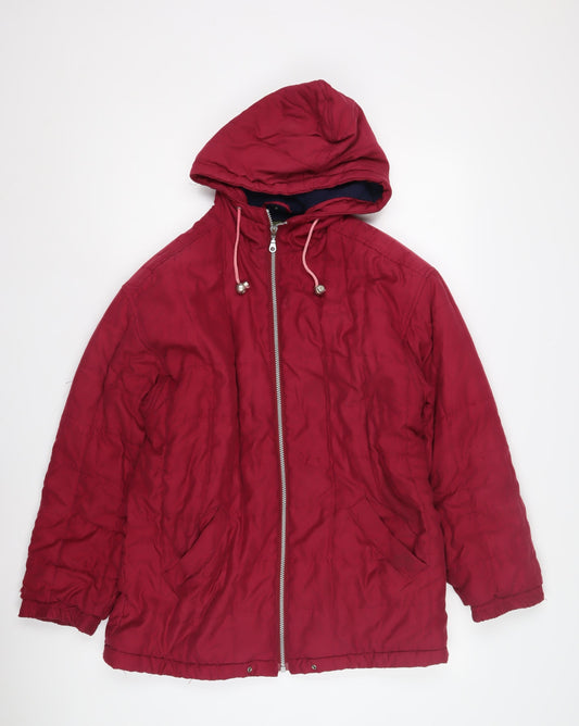 Womens UK Size S Hawkshead Red Puffer Jacket