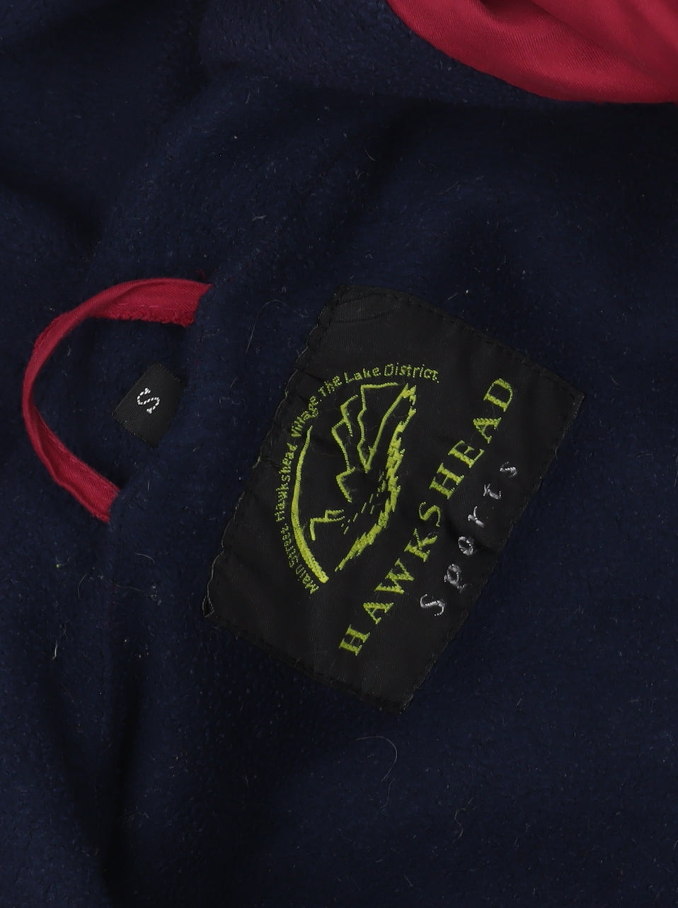Womens UK Size S Hawkshead Red Puffer Jacket