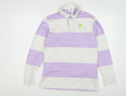 Unisex Adults UK Size S H&M Multicoloured Basic Polo