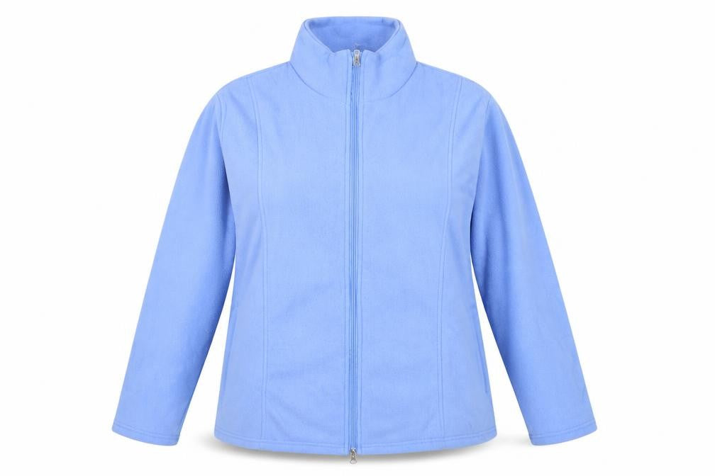 Womens UK Size L Anne de Lancay Blue Basic Jacket
