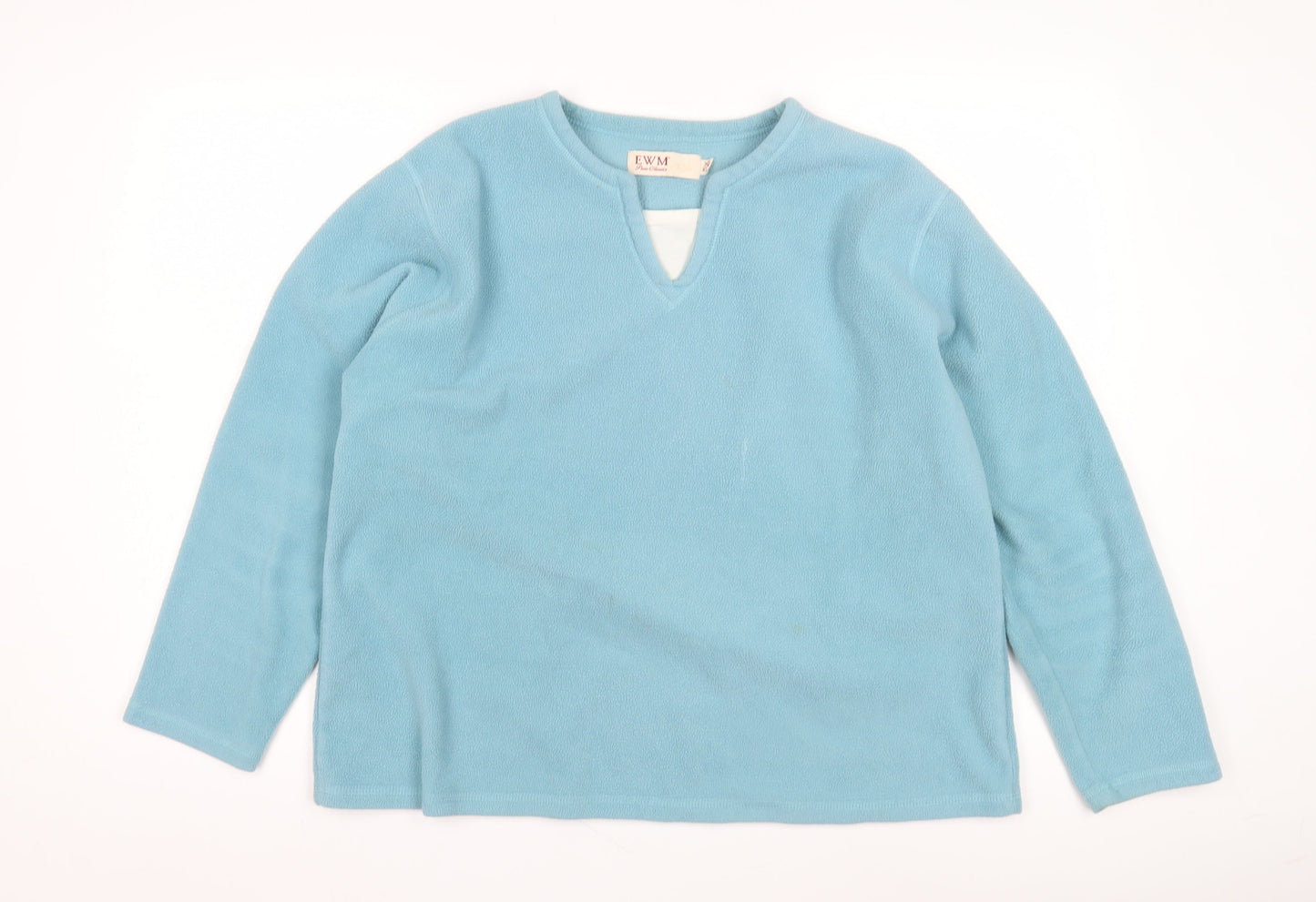 Womens UK Size XL EWM Blue Pullover Sweatshirt