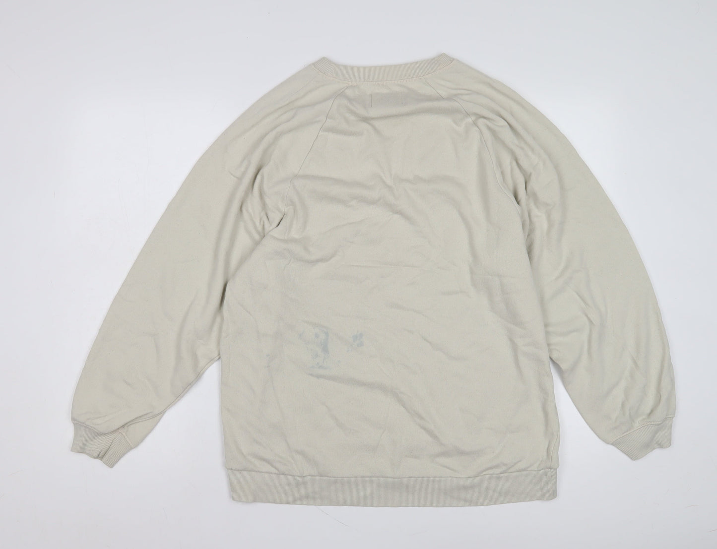 Womens UK Size S Gilly Hicks Beige Pullover Sweatshirt
