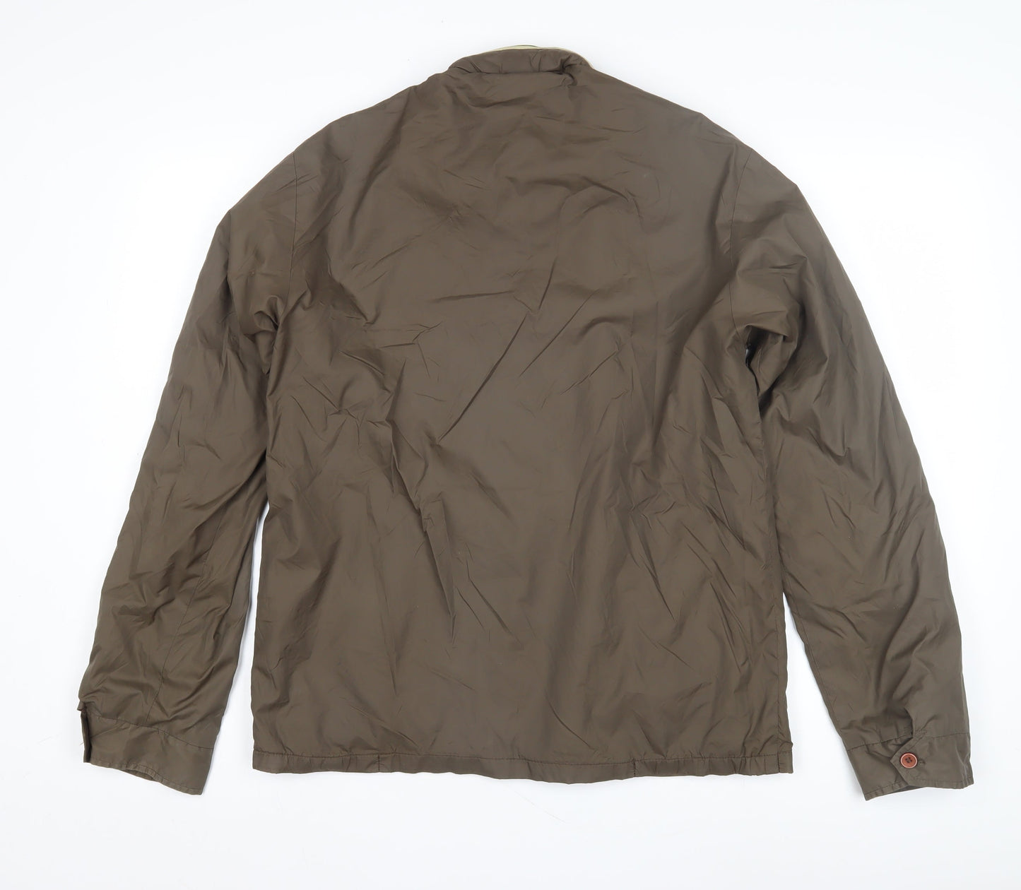 Peter Werth Men's Green Windbreaker Jacket M