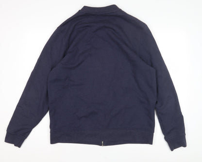 Mens UK Size L Red Herring Blue Basic Jacket