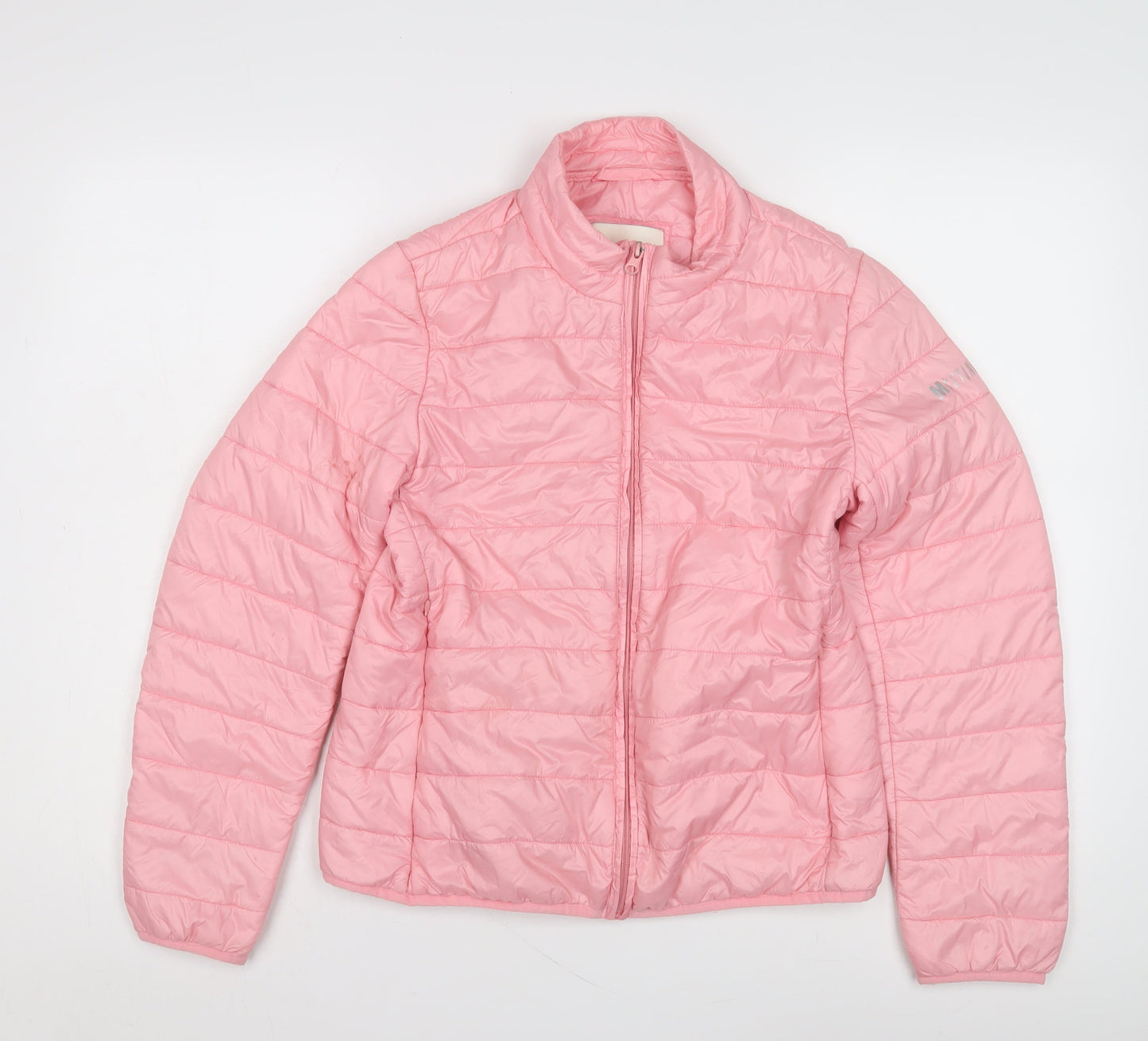 Mustang Girls Pink Puffer Jacket - Size M