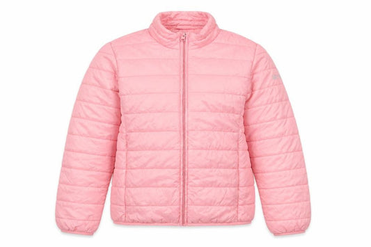 Mustang Girls Pink Puffer Jacket - Size M