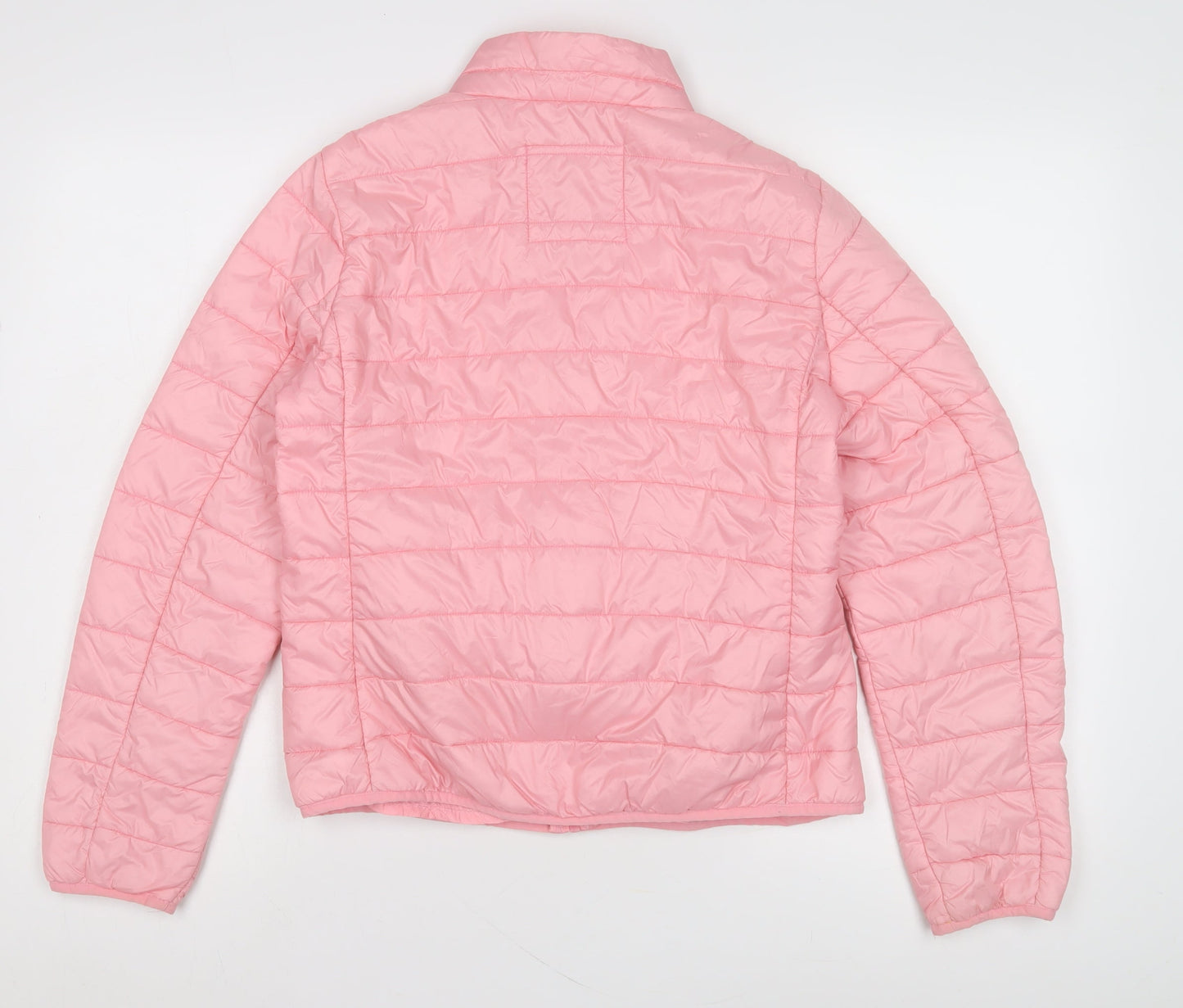 Mustang Girls Pink Puffer Jacket - Size M