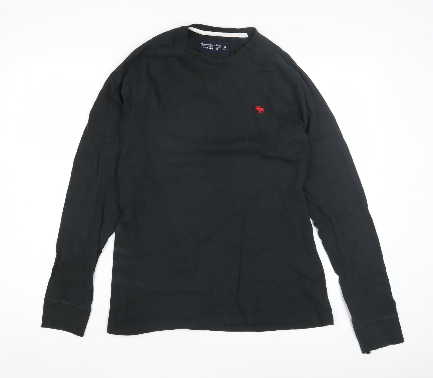 Abercrombie & Fitch Men's Black Medium Long Sleeve T-Shirt