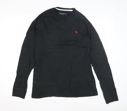 Abercrombie & Fitch Men's Black Medium Long Sleeve T-Shirt