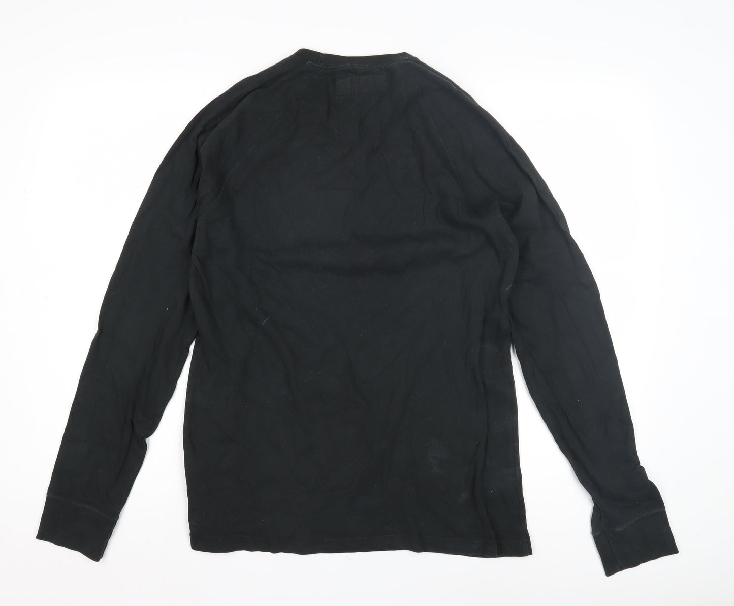 Abercrombie & Fitch Men's Black Medium Long Sleeve T-Shirt
