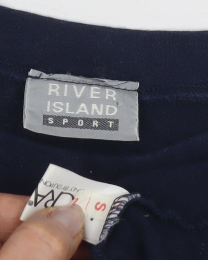 River Island Blue Women's Bodysuit - Size S, Casual Wear