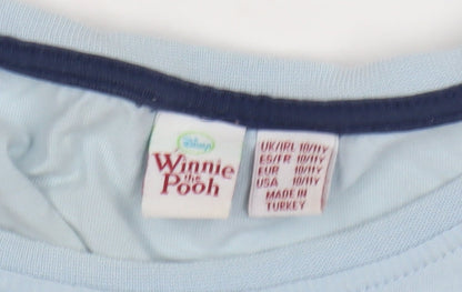 Disney Boys Blue Eeyore Pyjama Top 10-11 Years Cartoon