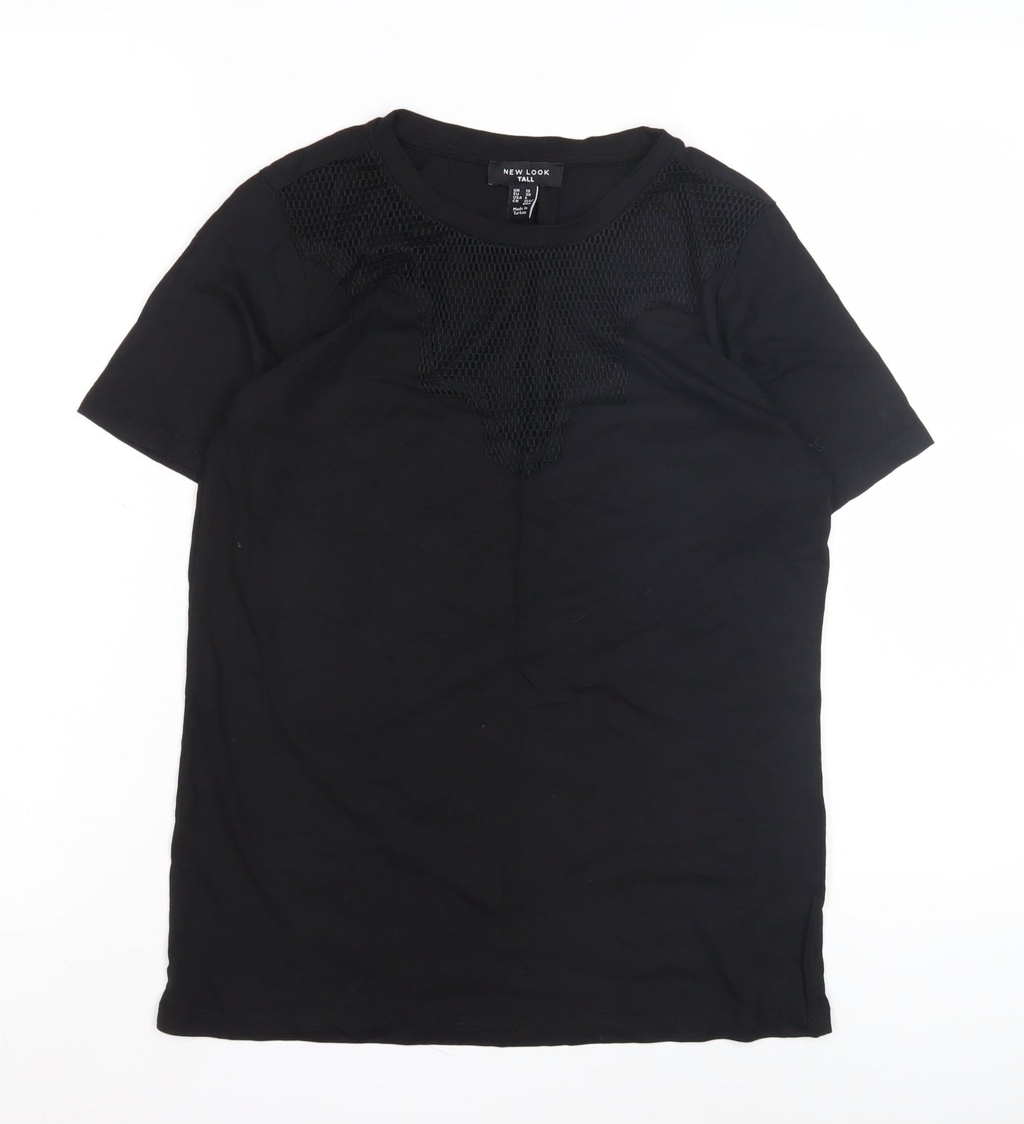 New Look Women's Black Tall T-Shirt, UK 10