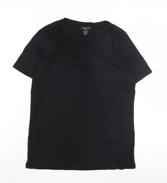 New Look Women's Black Tall T-Shirt, UK 10