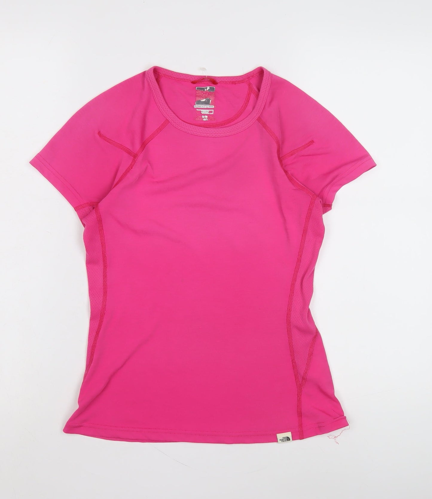 Women's Pink XS Athletic T-Shirt