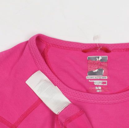 Women's Pink XS Athletic T-Shirt