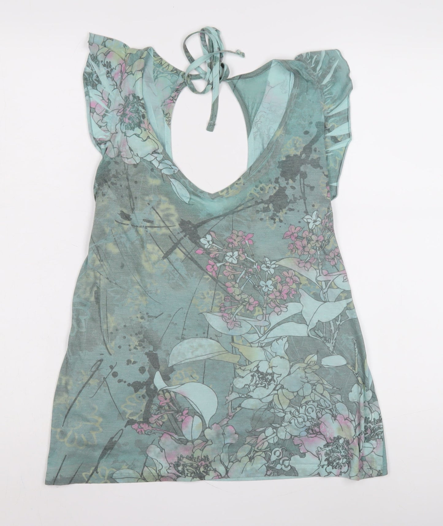 Womens UK Size 16 New Look Multicoloured Basic Blouse
