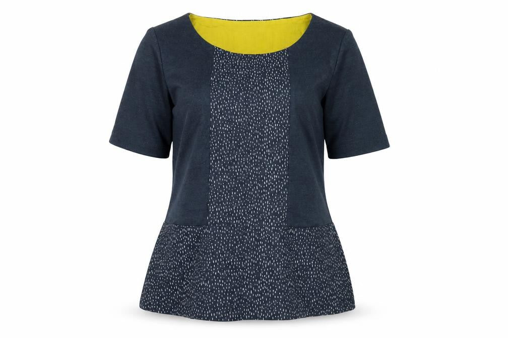 Womens UK Size 10 White Stuff Blue Basic Blouse