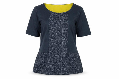 Womens UK Size 10 White Stuff Blue Basic Blouse