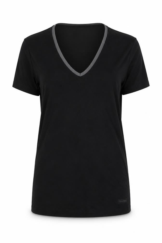 Womens UK Size S Calvin Klein Black  T-Shirt