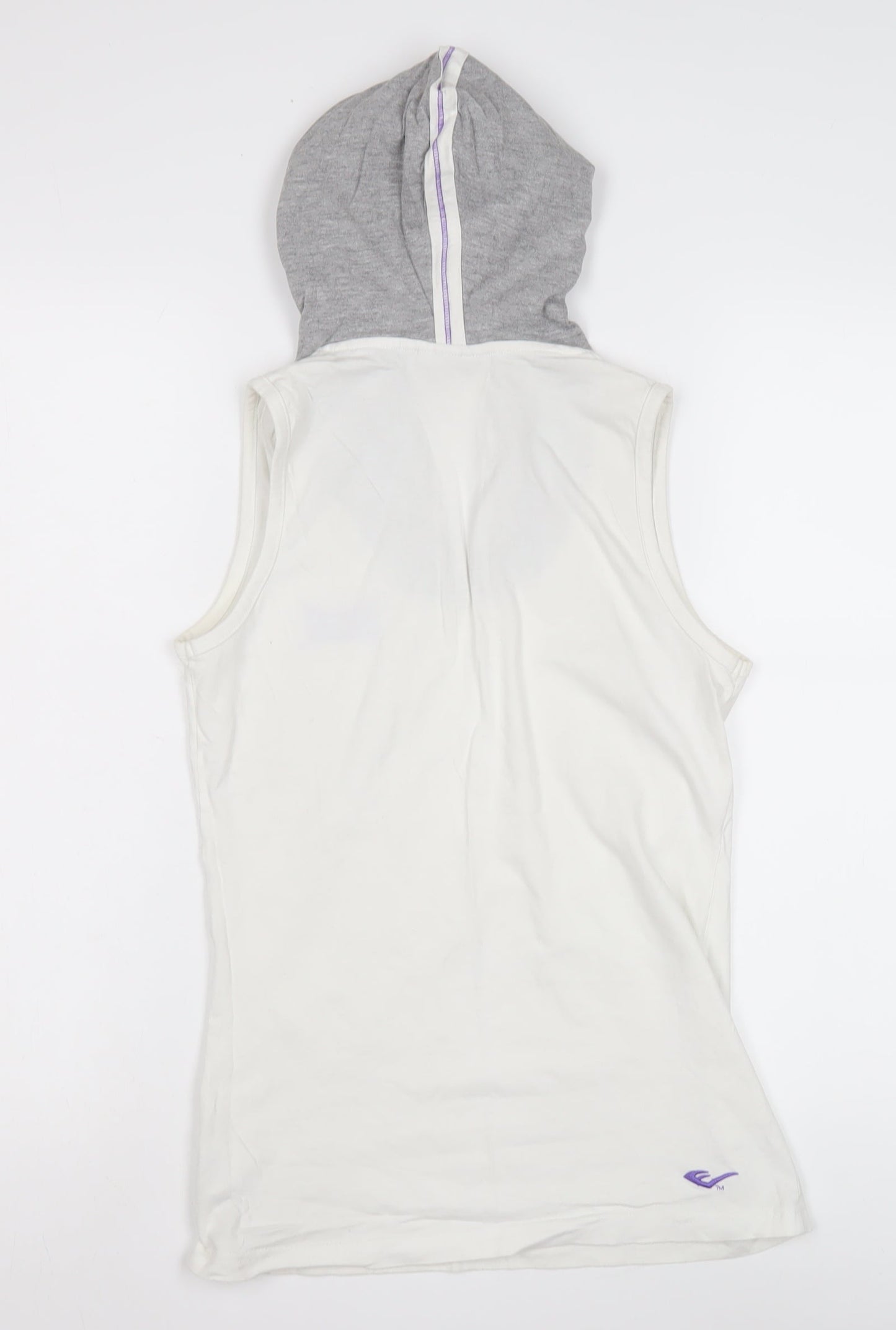Everlast Women's Grey Sleeveless Hoodie Size 10