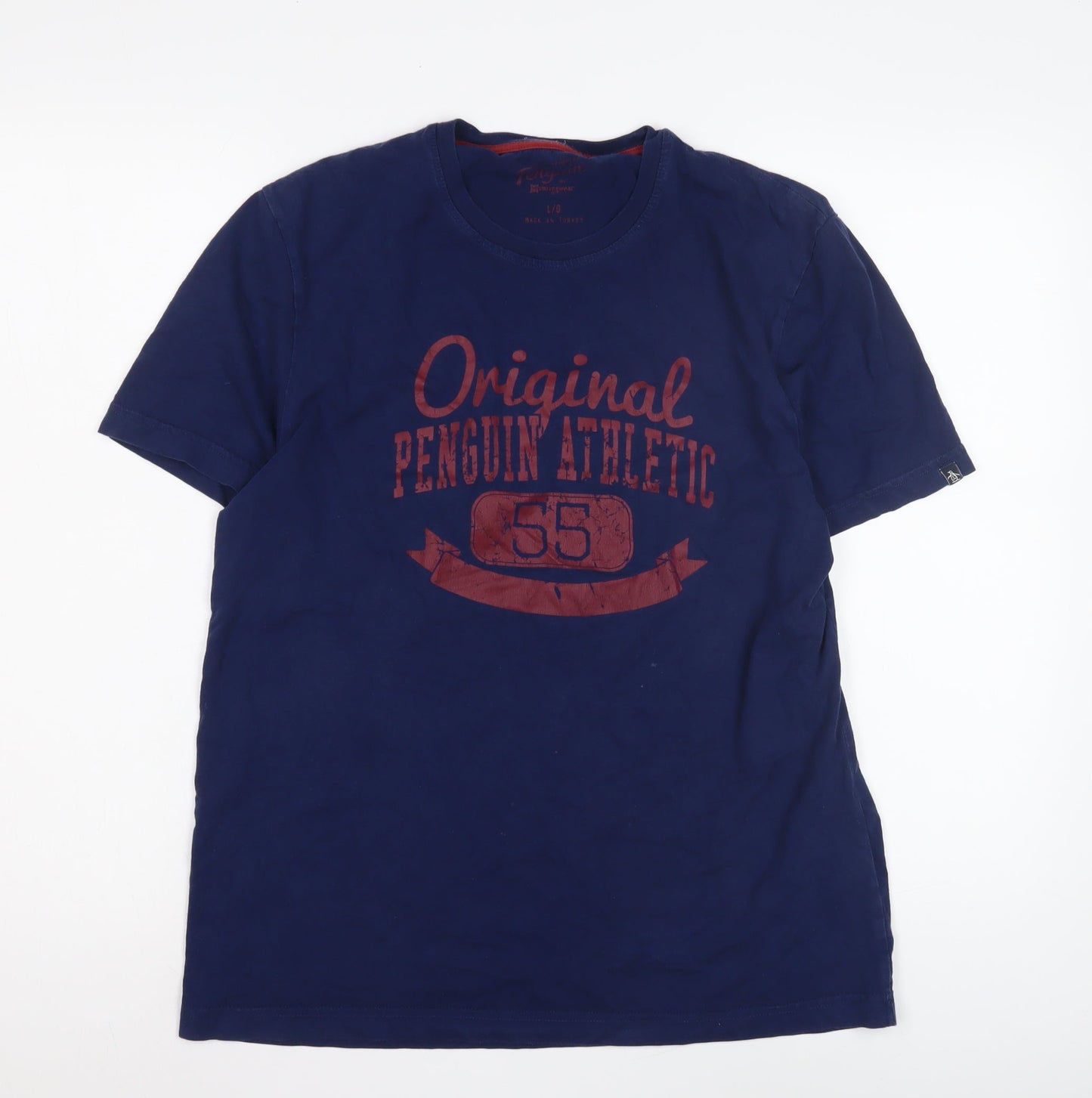 Original Penguin Blue Men's L Graphic T-Shirt